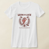 Leven op geluk t-shirt (Laagn)