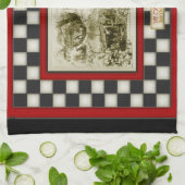 Leven op het checkboard van het Boerderij Theedoek (Gevouwen)