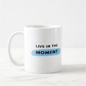 leven op het moment dat de koffie - Mok (Links)