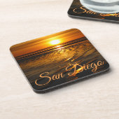 leven op het strand bier onderzetter (Linkerzijde)