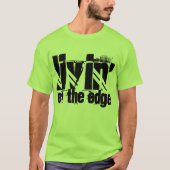Leven op het T-shirt aan de rand (Voorkant)