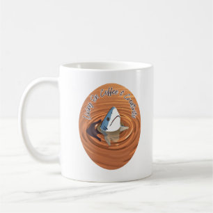 Leven op koffie en creativiteit Mok