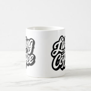 Leven op koffie koffiemok