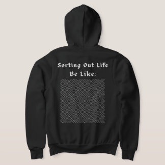 Leven Op Ordre Maken Is Als Een Gotische Doolhof S Hoodie