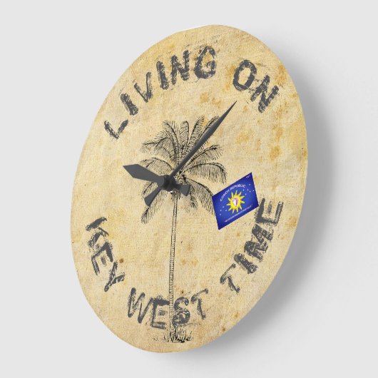 LEVEN OP SLEUTELWESTIJD GROTE KLOK (Hoek)