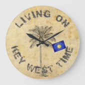 LEVEN OP SLEUTELWESTIJD GROTE KLOK (Voorkant)