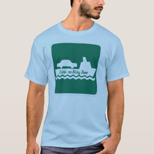Leven op veer tijd T-shirt (Voorkant)
