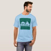 Leven op veer tijd T-shirt (Voorkant volledig)
