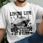 Leven op zijn gemak, één cruise per keer, gezinsva t-shirt