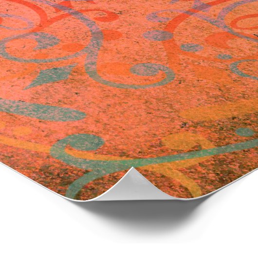 Leven - Ornament I Poster (Hoek)