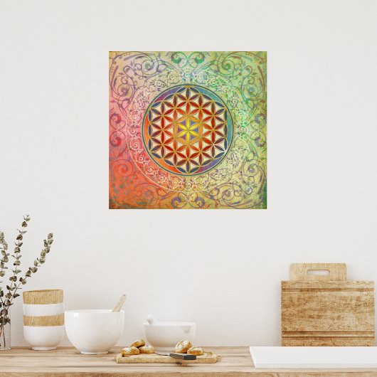 Leven - Ornament I Poster (Keuken)