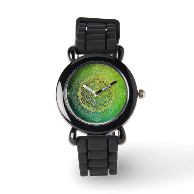 Leven - Ornament II Horloge (Voorkant)