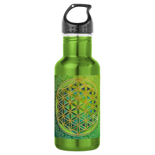 Leven - Ornament II Waterfles (Voorkant)