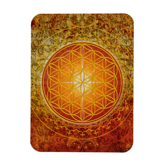 Leven - Ornament III Magneet (Verticaal)