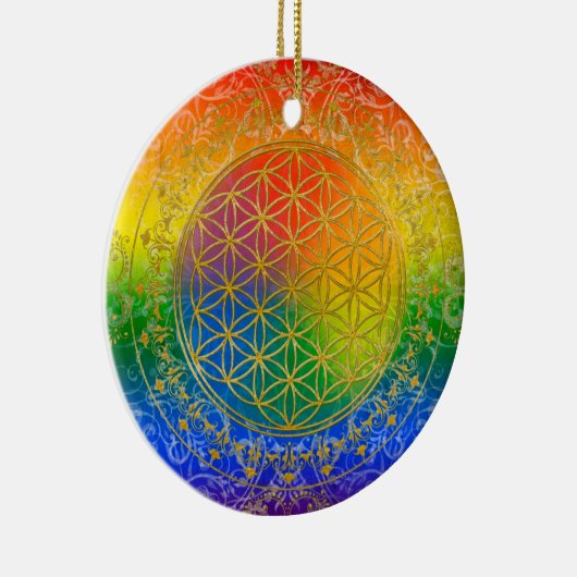 Leven - Ornament Regenbooggoud (Rechts)