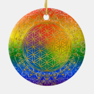 Leven - Ornament Regenbooggoud