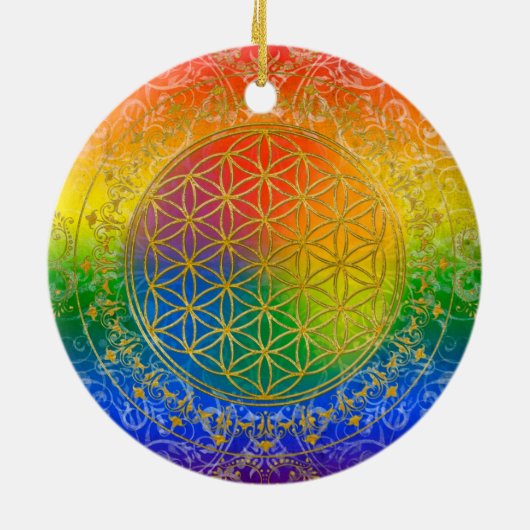 Leven - Ornament Regenbooggoud (Achterkant)