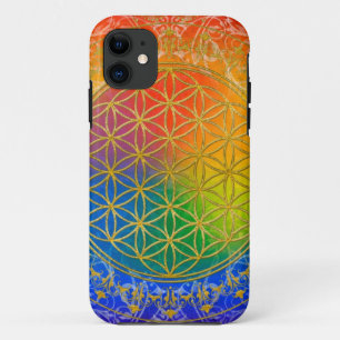 Leven - Ornament Regenbooggoud iPhone 11 Hoesje
