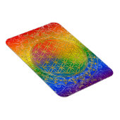 Leven - Ornament Regenbooggoud Magneet (Rechterzijde)