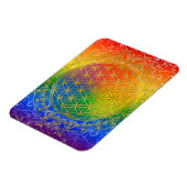 Leven - Ornament Regenbooggoud Magneet (Linkerzijde)