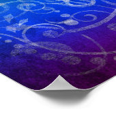 Leven - Ornament Regenbooggoud Poster (Hoek)