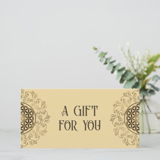 Leven -  Ornamenten Mandala 2 (Staand voorkant)