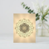 Leven - Ornamenten Mandala 2 Briefkaart (Staand voorkant)