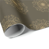 Leven -  Ornamenten Mandala 2 Cadeaupapier (Rol Hoek)