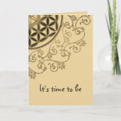 Leven - Ornamenten Mandala 2 Kaart (Voorkant)