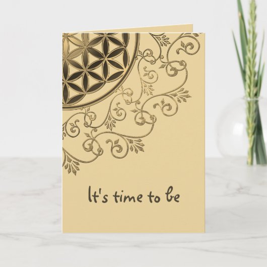 Leven - Ornamenten Mandala 2 Kaart (Voorkant)