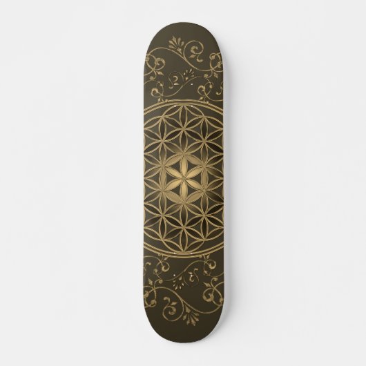 Leven - Ornamenten Mandala 2 Persoonlijk Skateboard (Voorkant)