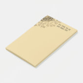 Leven -  Ornamenten Mandala 2 Post-it® Notes (Schuin)