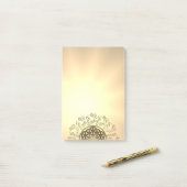 Leven -  Ornamenten Mandala 2 Post-it® Notes (Op bureau)