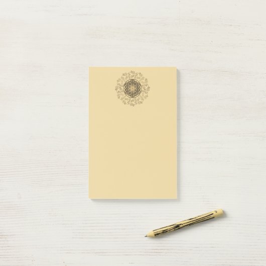 Leven - Ornamenten Mandala 2 Post-it® Notes (Op bureau)