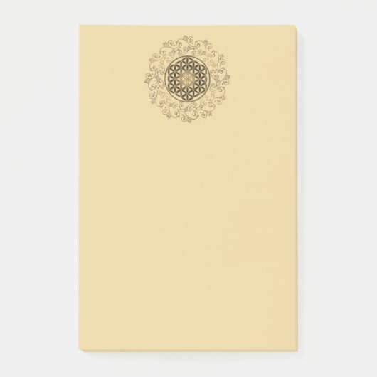 Leven -  Ornamenten Mandala 2 Post-it® Notes (Voorkant)