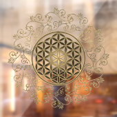 Leven -  Ornamenten Mandala 2 Raamsticker (Vel 2)