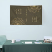 Leven -  Ornamenten Mandala 2 Spandoek (Beurs)