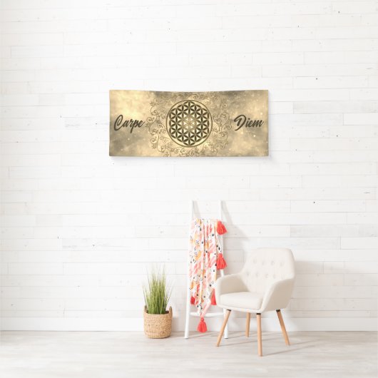 Leven - Ornamenten Mandala 2 Spandoek (Insitu)