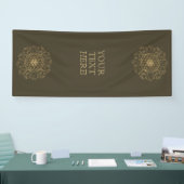 Leven - Ornamenten Mandala 2 Spandoek (Beurs)