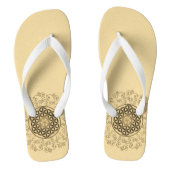Leven - Ornamenten Mandala 2 Teenslippers (Voetbed)