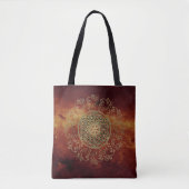 Leven -  Ornamenten Mandala 2 Tote Bag (Voorkant)
