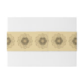 Leven -  Ornamenten Mandala 2 Uitnodigingen Wikkel (Achterkant Voorbeeld)