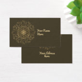 Leven -  Ornamenten Mandala 2 Visitekaartje (Bureau)