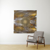 Leven - Ornamenten Mandala 2 Wandkleed (In Situ (horizontaal))