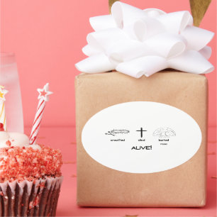 LEVEN! Ovale Sticker 20 per vel