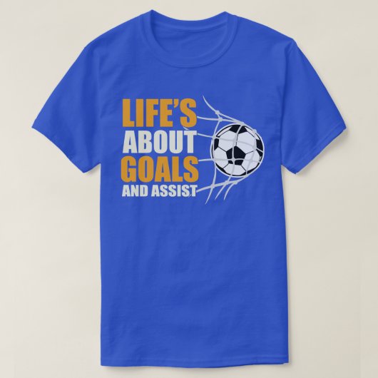 Leven over doelen en assistentie t-shirt (Design voorkant)