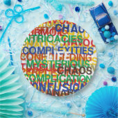 Leven Papieren Bordje (Feest)