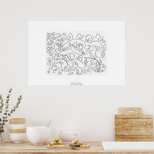 Leven Poster (Keuken)