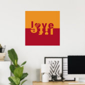 LEVEN poster VERLIEZEN (Thuiskantoor)