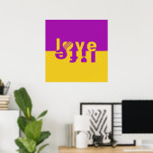 LEVEN poster VERLIEZEN (Thuiskantoor)